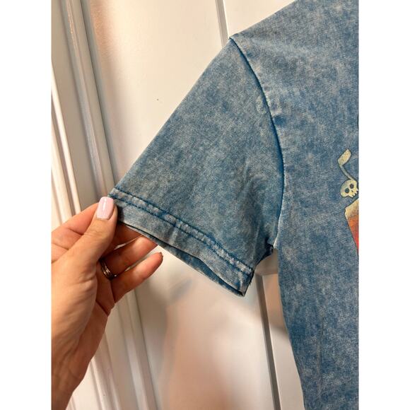 Disney Youth Pixar Coco Seize Your Moment Graphic Tee Shirt Blue Size Medium - Picture 5 of 9